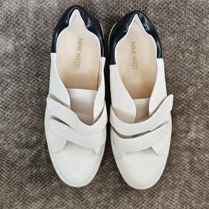 Nine West Leandro Velcro Sneakers Sz8.5 M